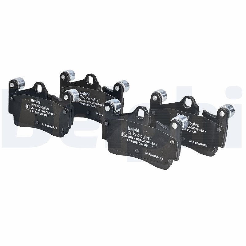 Für DELPHI HAMULCE LP1998 BRAKE PADS - Bild 6