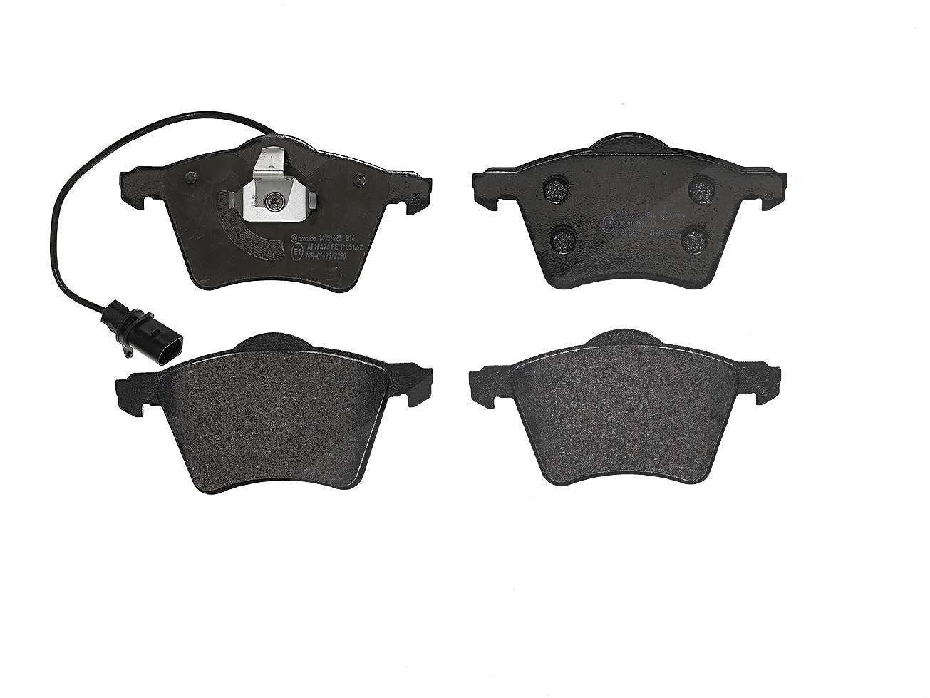 Bremsbelagsatz, Scheibenbremse P 85 062 BREMBO für VW FORD SEAT - Bild 10