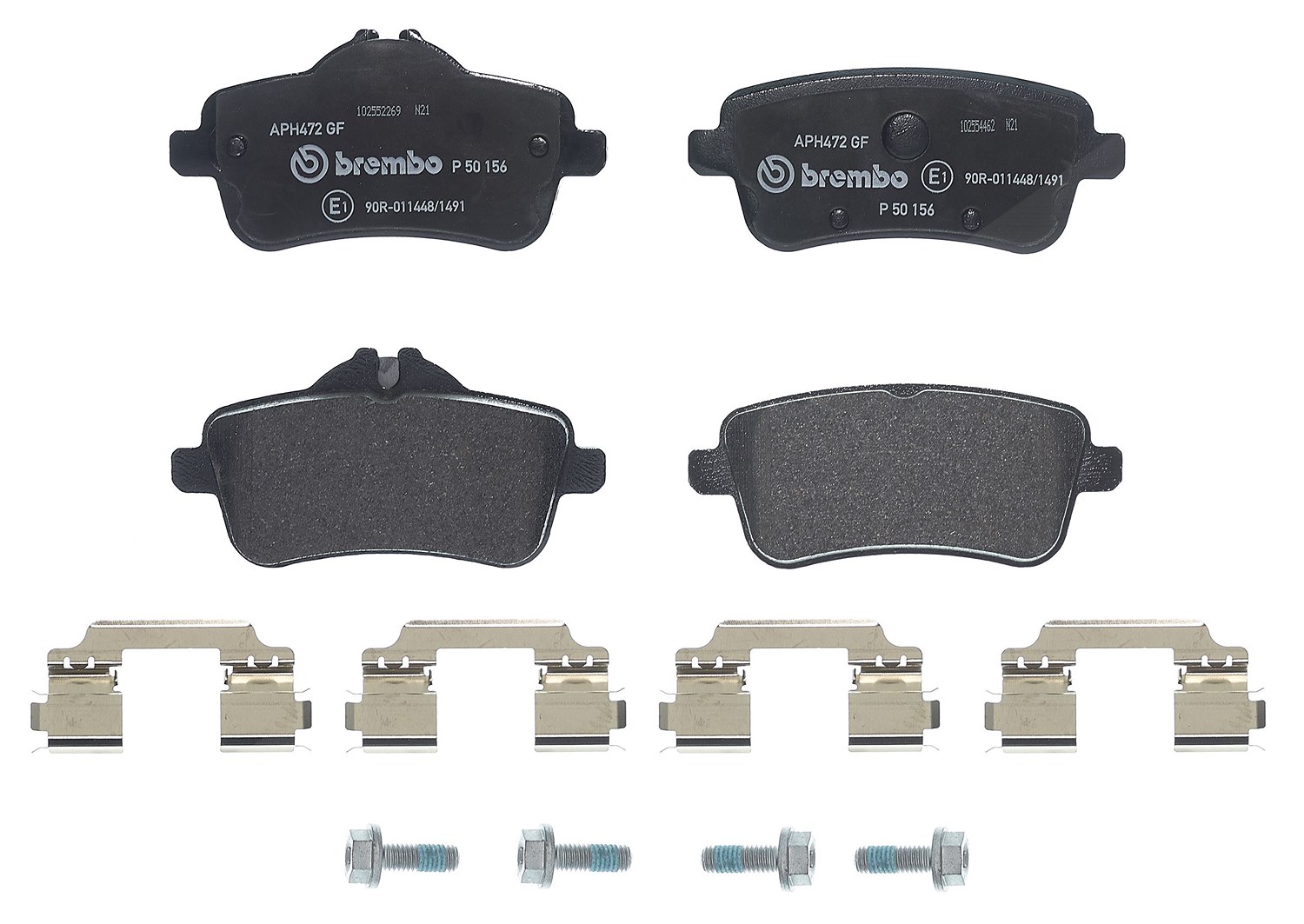 Für BREMBO P 50 156 Ham pads. rear MERCRDES AMG - Bild 9
