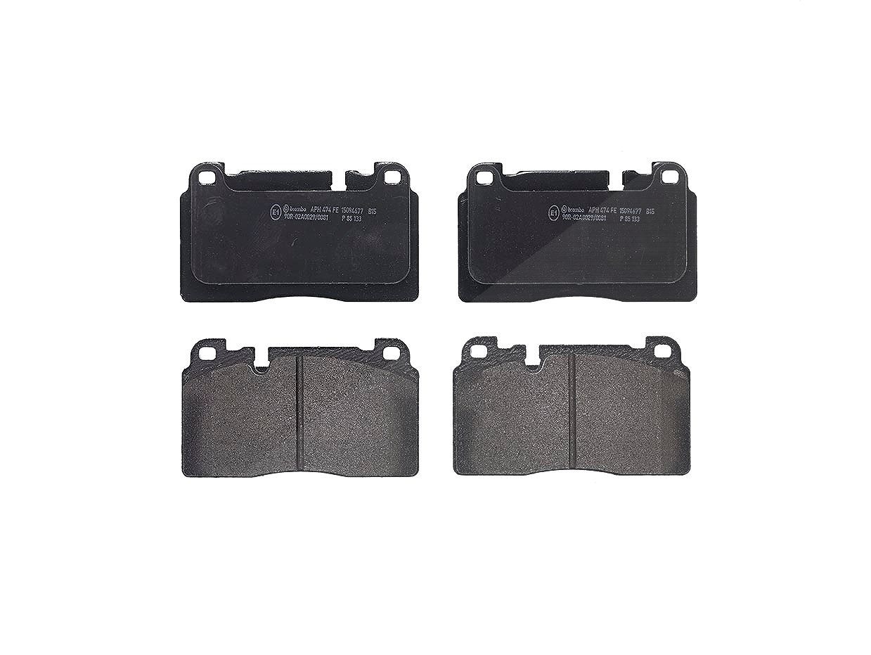 Für BREMBO P 85 133 Brake Pad Set, disc brake P 85 133 Brake pads set front , f - Bild 9