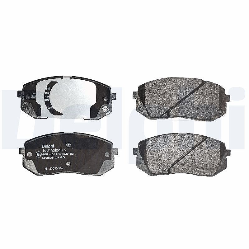Delphi Bremsbelagsatz Vorne Lp3535 - Bild 8