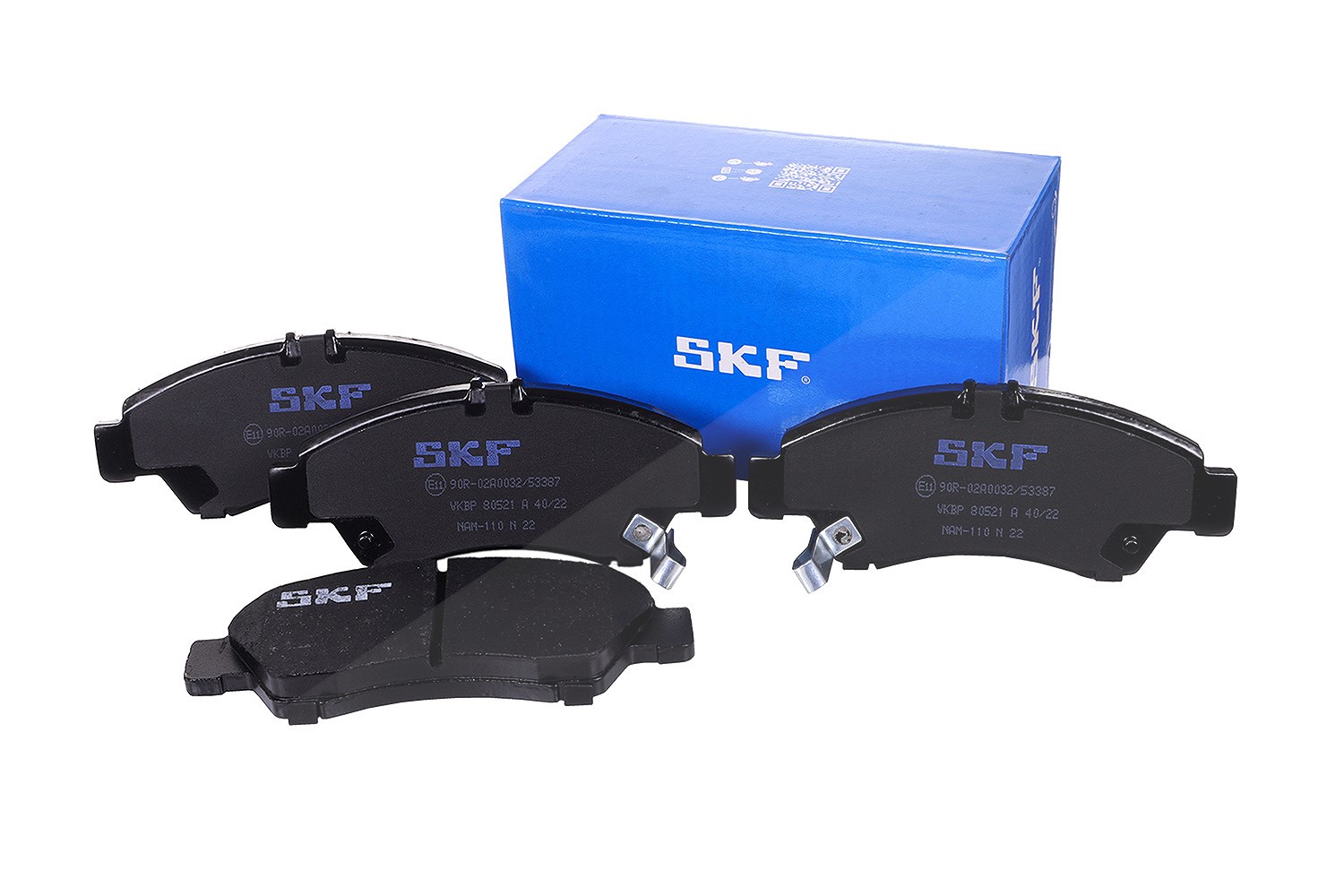 SKF VKBP80521A Bremsbelagsatz für Scheibenbremse Bremsbelagsatz für Honda - Bild 5