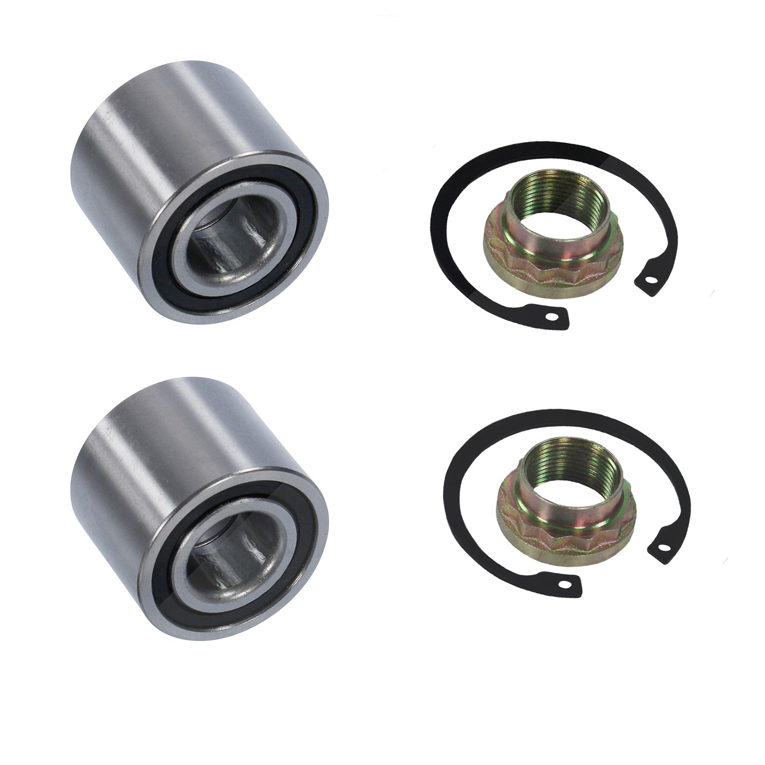 Bestprice 2x Radlagersatz Hinterachse [Hersteller-Nr. 31184484] für Mercedes-Benz
