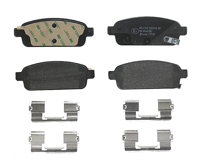 Für BREMBO P 59 087 Brake Pad Set, Disc Brake - Bild 10