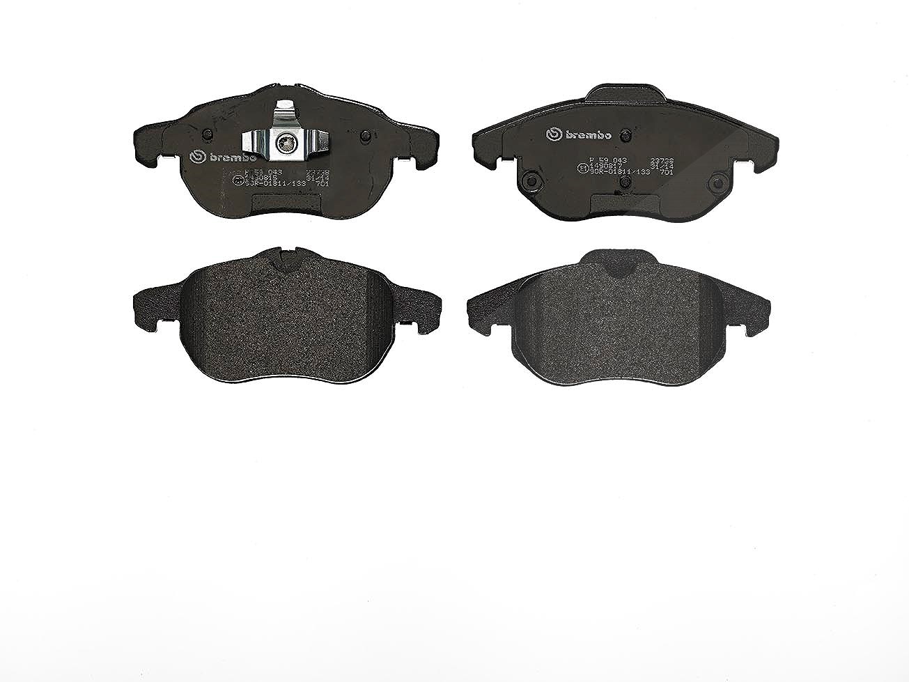 Brembo P 59 043 Bremsbelagsatz, Scheibenbremse - (4-teilig) - Bild 8