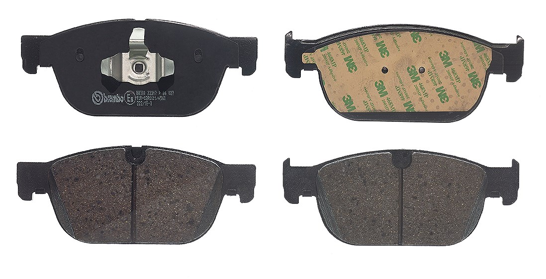 Für BREMBO P 86 027 HAM PADS. PRZEDNIE FRONT Teves VOLVO/VOLVO ASIA - Bild 9