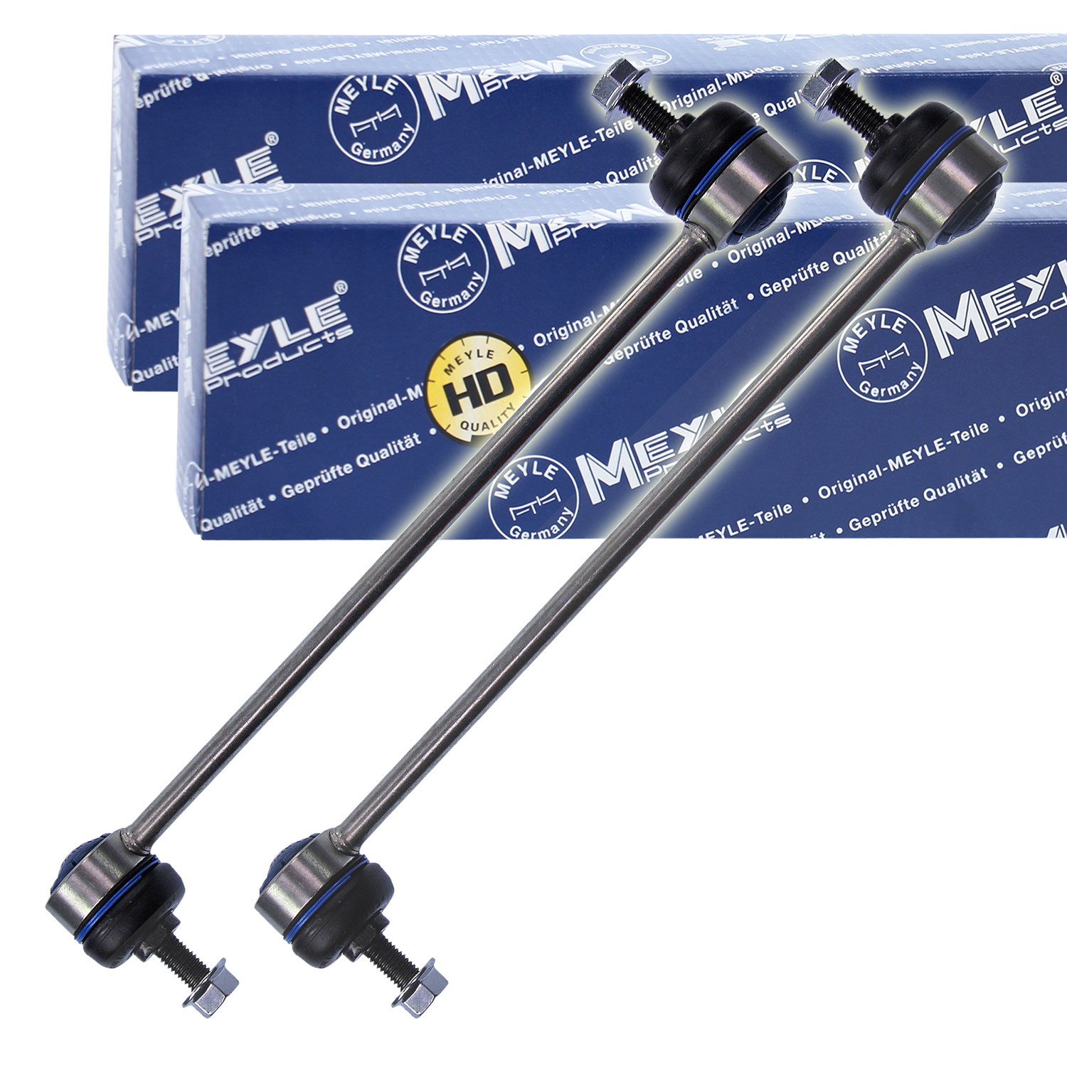 Meyle 2x Koppelstange/Pendelstütze Vorderachse [Hersteller-Nr. 6160600012/HD] für Vauxhall, Fiat, Alfa Romeo, Abarth, Opel