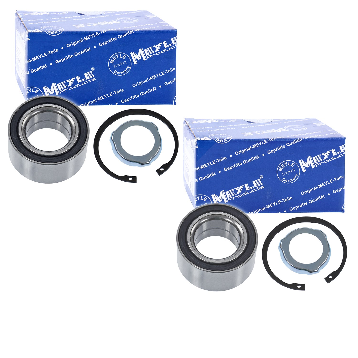 Meyle 2x Radlagersatz Hinterachse [Hersteller-Nr. 3003341102/S] für BMW