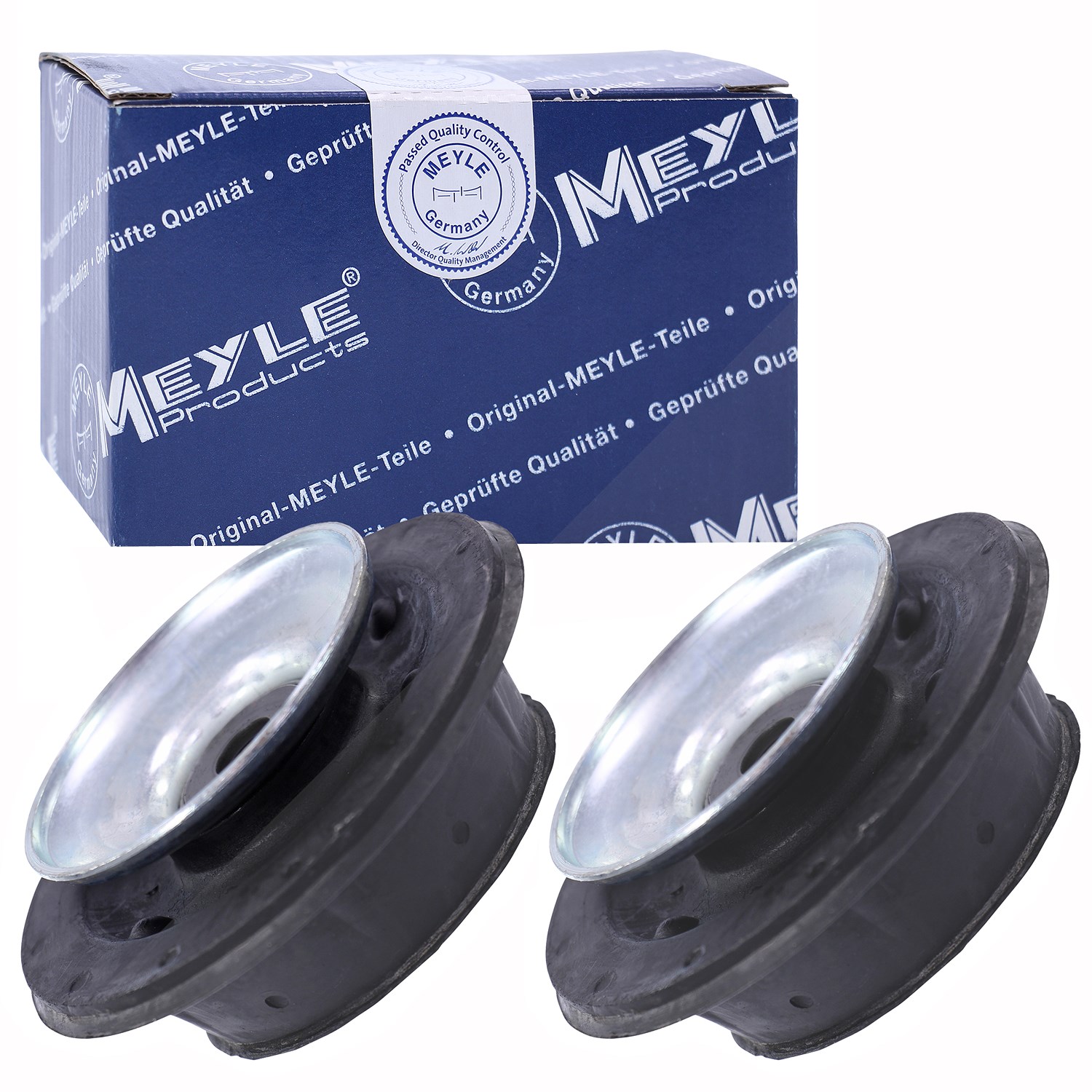 Meyle 2x Domlager Vorderachse [Hersteller-Nr. 1004120000] für VW, Seat