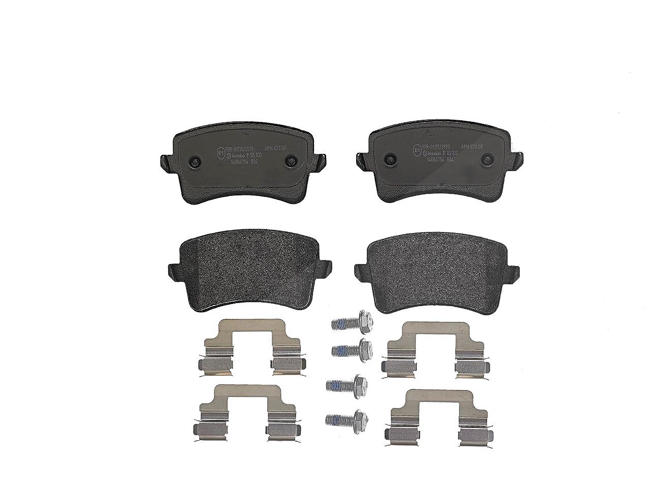 Brembo Bremsbelagsatz Hinten P 85 100 - Bild 11
