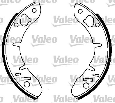 Valeo Bremsbackensatz [Hersteller-Nr. 562084] für Peugeot, Citroën