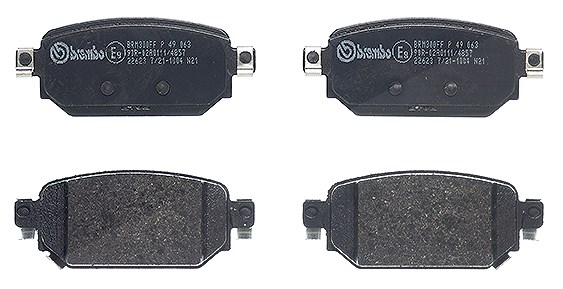 Für BREMBO P 49 063 Ham pads. rear CX-3 - Bild 8