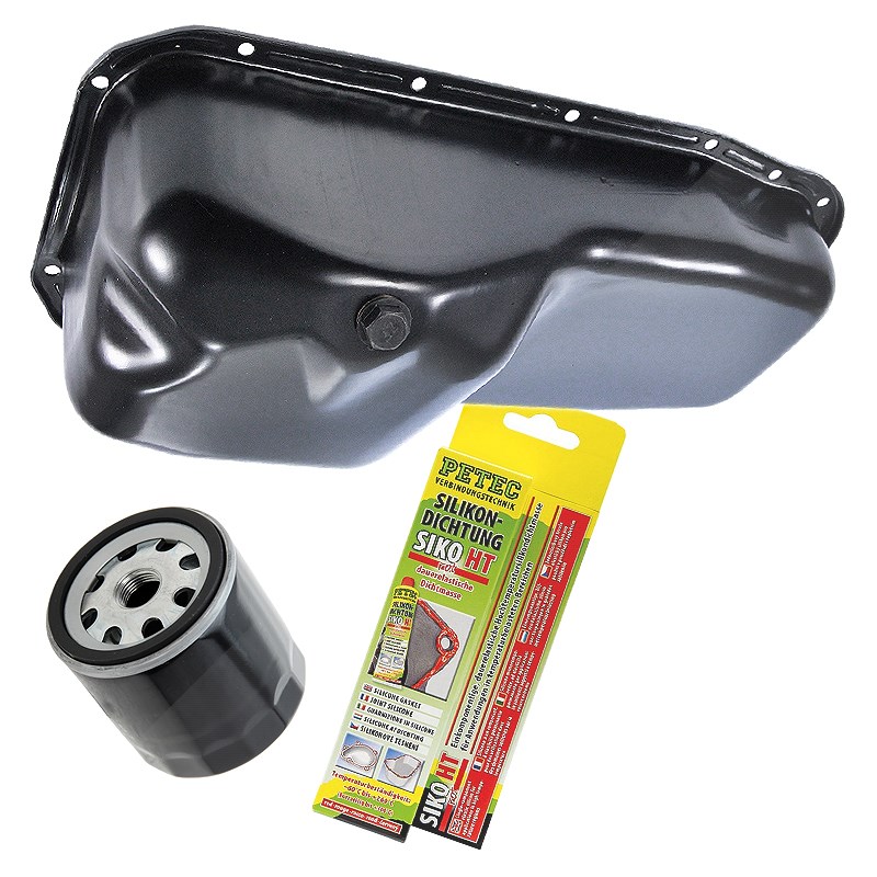 Bestprice Ölwanne + Filter + Dichtung [Hersteller-Nr. 10710930] für Opel