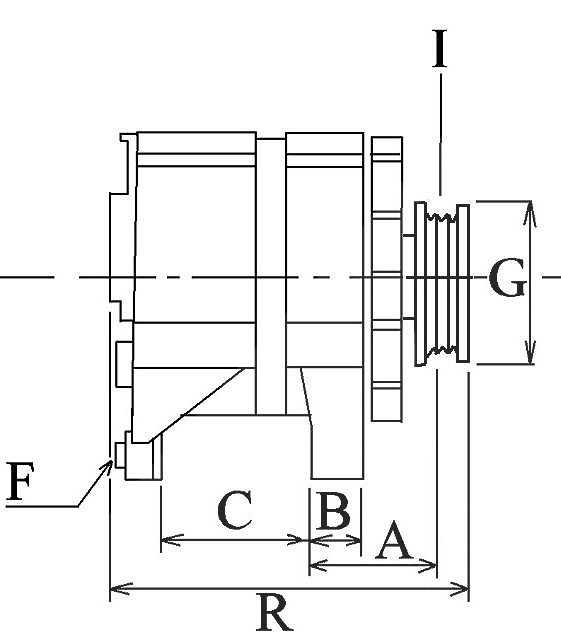 Generator 110348 HC-Cargo für LADA TOSCANA 1200-1600 NOVA NOVA Kombi SAMARA - Bild 5