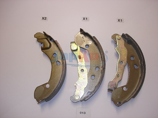 JAPKO 55013 Bremsbackensatz 4 Bremsbacken Trommelbremse für Nissan für Renault - Bild 5