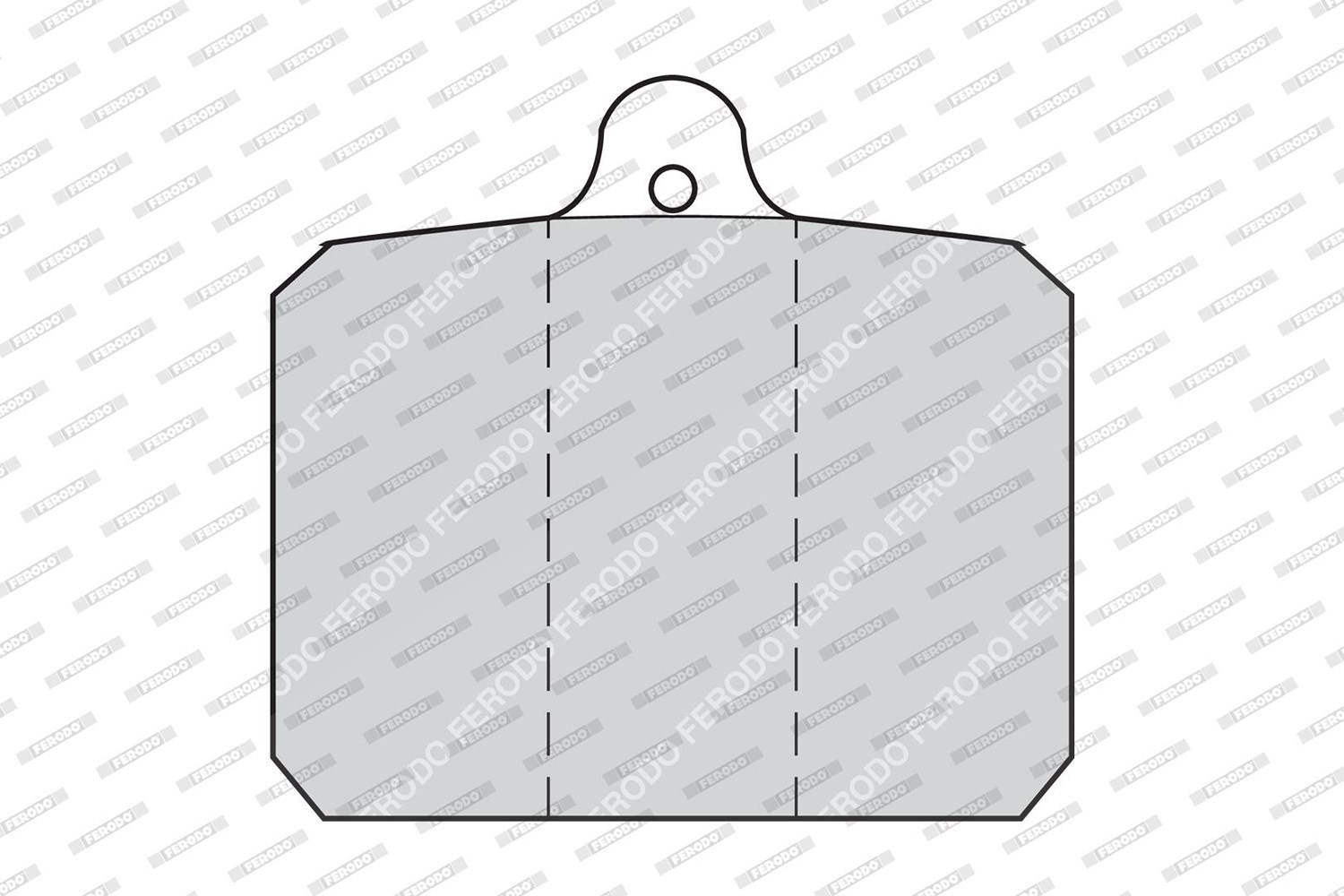 Für FERODO FDB55 Brake Pad Set, disc brake FDB55 Brake pads set front , fits: S - Bild 5