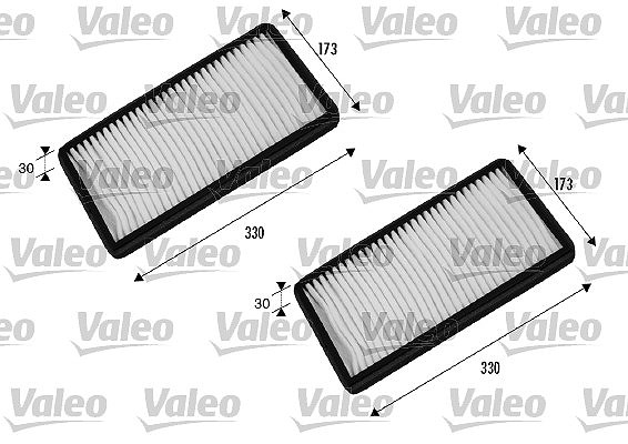 Valeo Filter, Innenraumluft [Hersteller-Nr. 698856] für BMW, Alpina