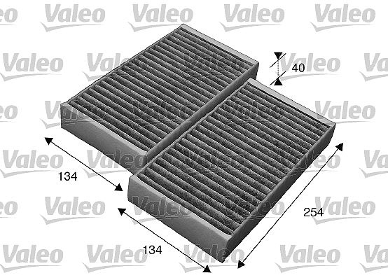 Valeo Filter, Innenraumluft [Hersteller-Nr. 715544] für Mercedes-Benz