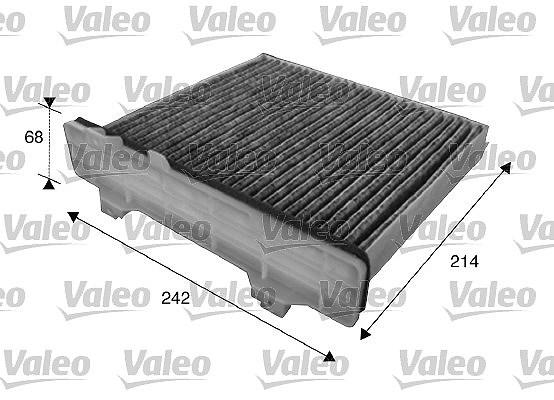 Valeo Filter, Innenraumluft [Hersteller-Nr. 715622] für Mitsubishi