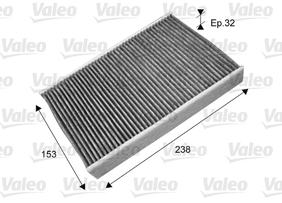 Valeo Filter, Innenraumluft [Hersteller-Nr. 715722] für Renault, Nissan