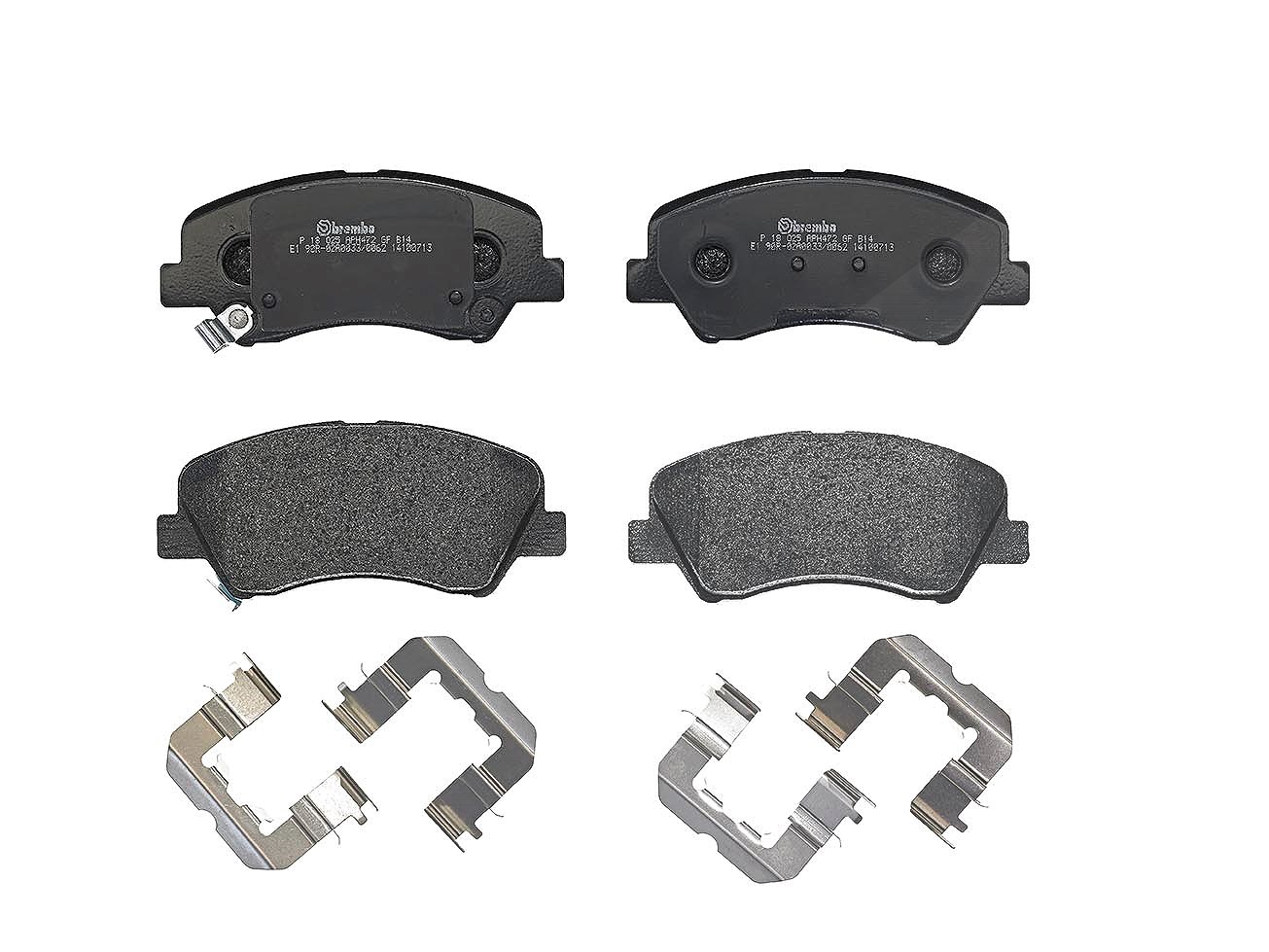 Brembo Ham Pads Hyundai Accent Ii 99 Vorne - Bild 11