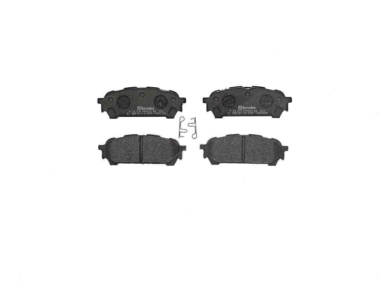 Bremsbelagsatz, Scheibenbremse P 78 014 BREMBO für SUBARU IMPREZA Station Wagon - Bild 8