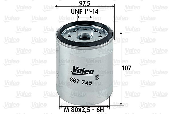 Valeo Kraftstofffilter [Hersteller-Nr. 587745] für Jeep, Chrysler