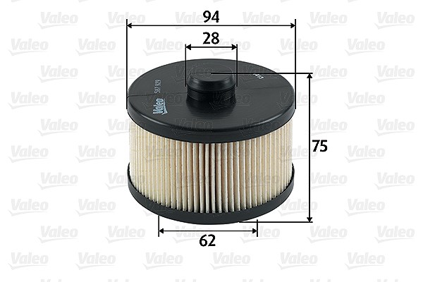 Valeo Kraftstofffilter [Hersteller-Nr. 587929] für Mercedes-Benz, Chrysler