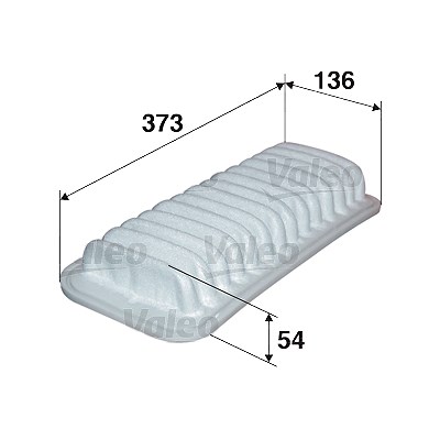 Valeo Luftfilter [Hersteller-Nr. 585240] für Toyota