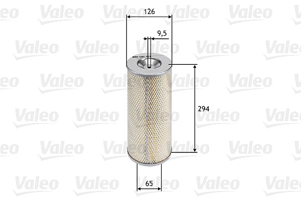 Valeo Luftfilter [Hersteller-Nr. 585703] für VW, Nissan
