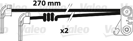 Valeo Verschleissanzeige, Bremsbelag [Hersteller-Nr. 882302] für Scania