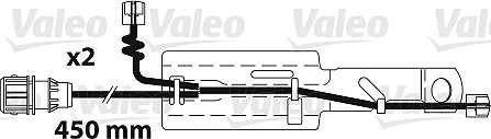 Valeo Verschleissanzeige, Bremsbelag [Hersteller-Nr. 882324] für Renault Trucks