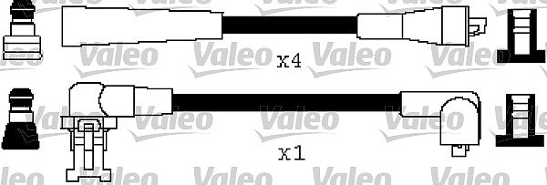 Valeo Zündleitungssatz [Hersteller-Nr. 346470] für Volvo, Renault