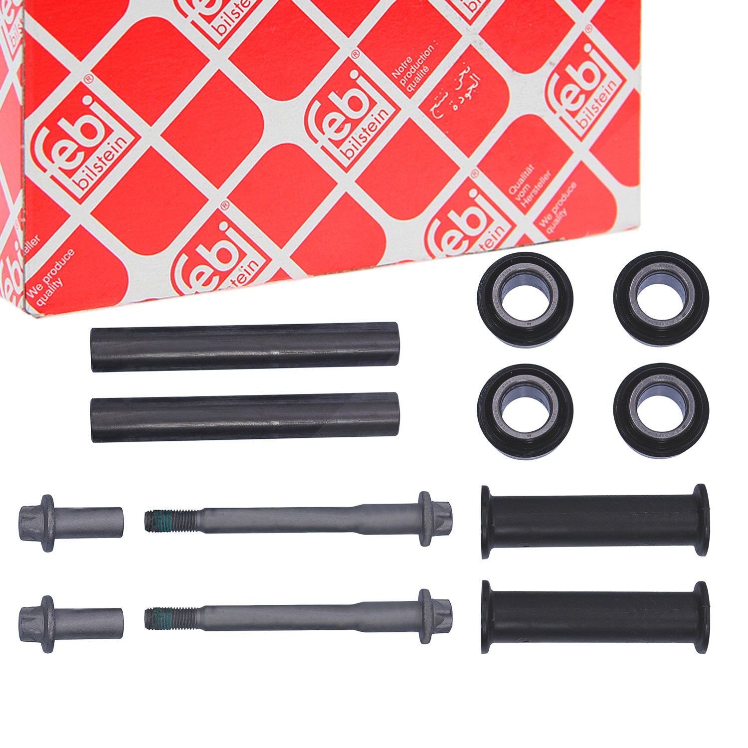 Febi Bilstein 2x Repsatz Achskörper Lager hinten [Hersteller-Nr. 21402] für Mercedes-Benz