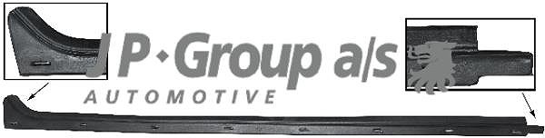Jp Group Dichtung, Seitenscheibe [Hersteller-Nr. 8186000870]