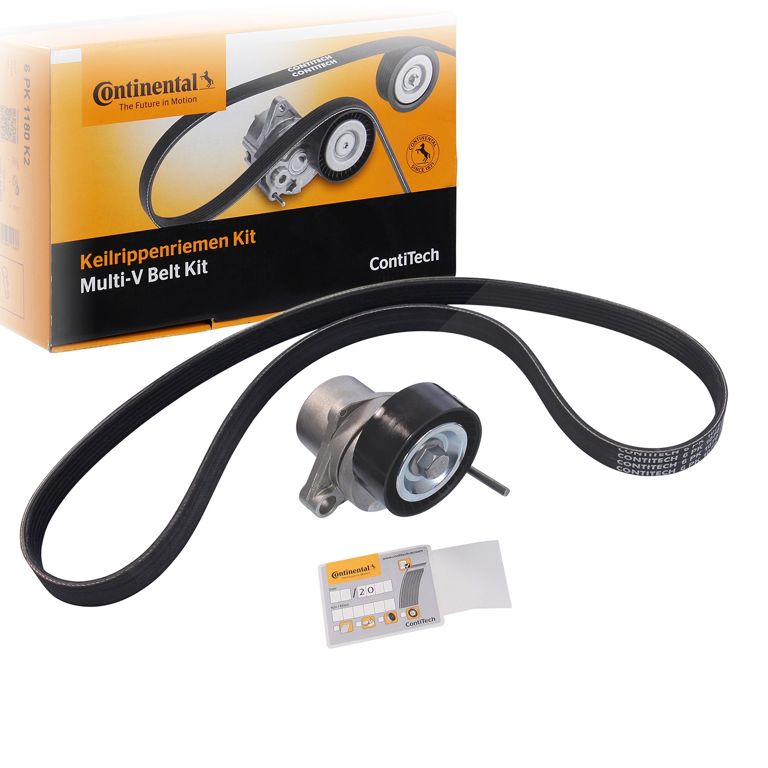 Continental Ctam Keilrippenriemensatz [Hersteller-Nr. 6PK1070K3] für Citroën, Peugeot