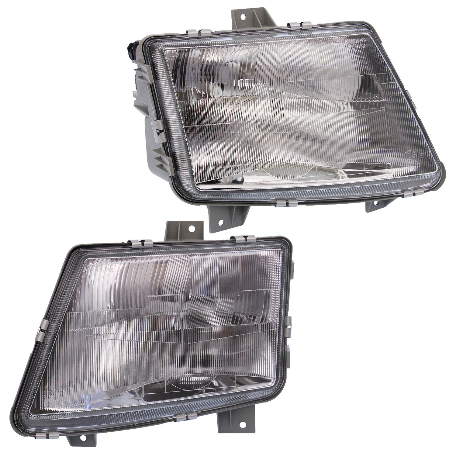 Bestprice 2x Scheinwerfer H4/H1 elektr/pneum LWR mit NSW [Hersteller-Nr. 34001019] für Mercedes-Benz