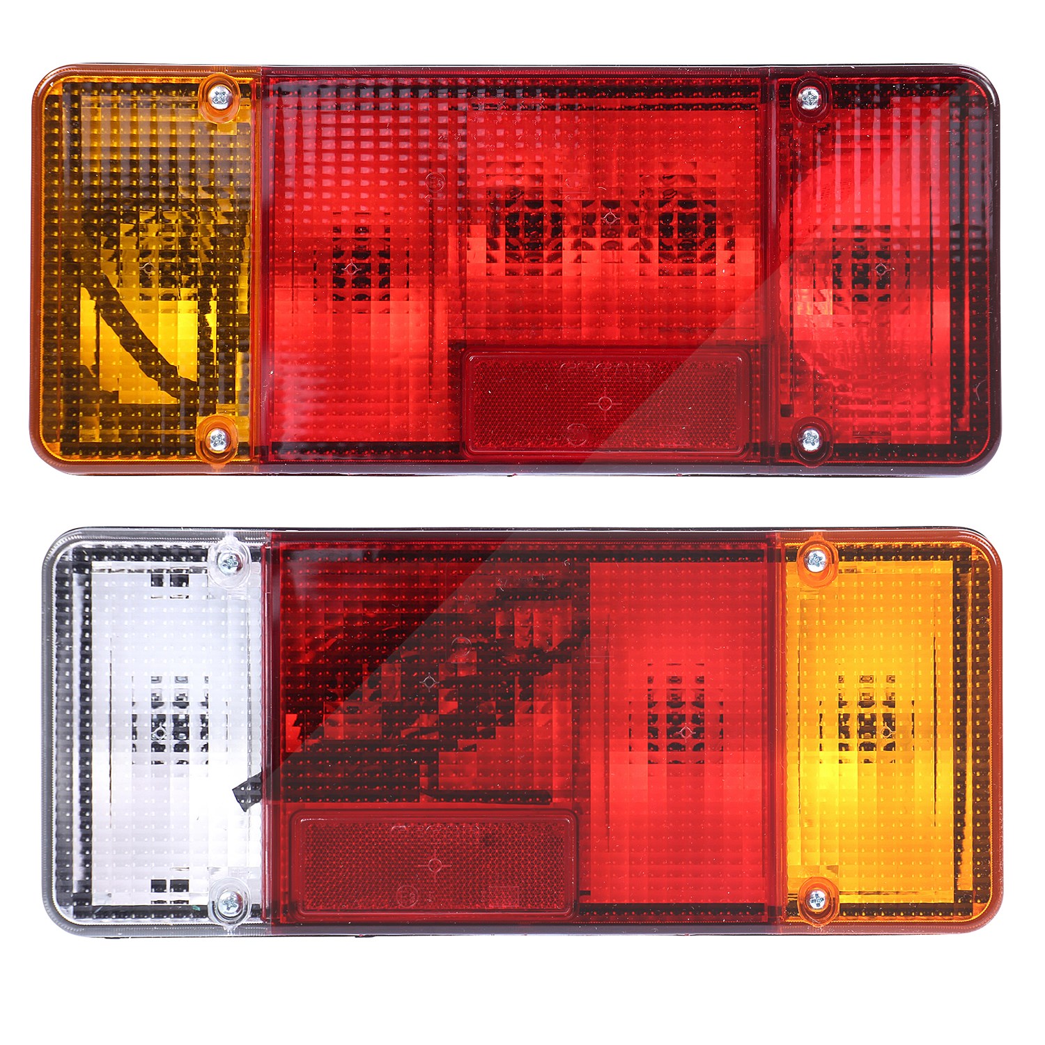 Bestprice 2x Heckleuchte Blinker gelb ohne Lampenträger [Hersteller-Nr. 34001075] für Peugeot, Fiat, Citroën