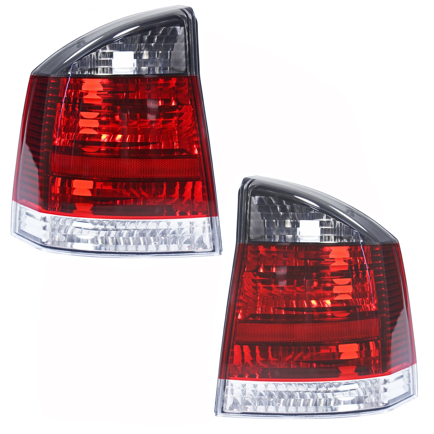 Bestprice 2x Heckleuchte Blinker rauchgrau ohne Lampenträger [Hersteller-Nr. 34001082] für Opel