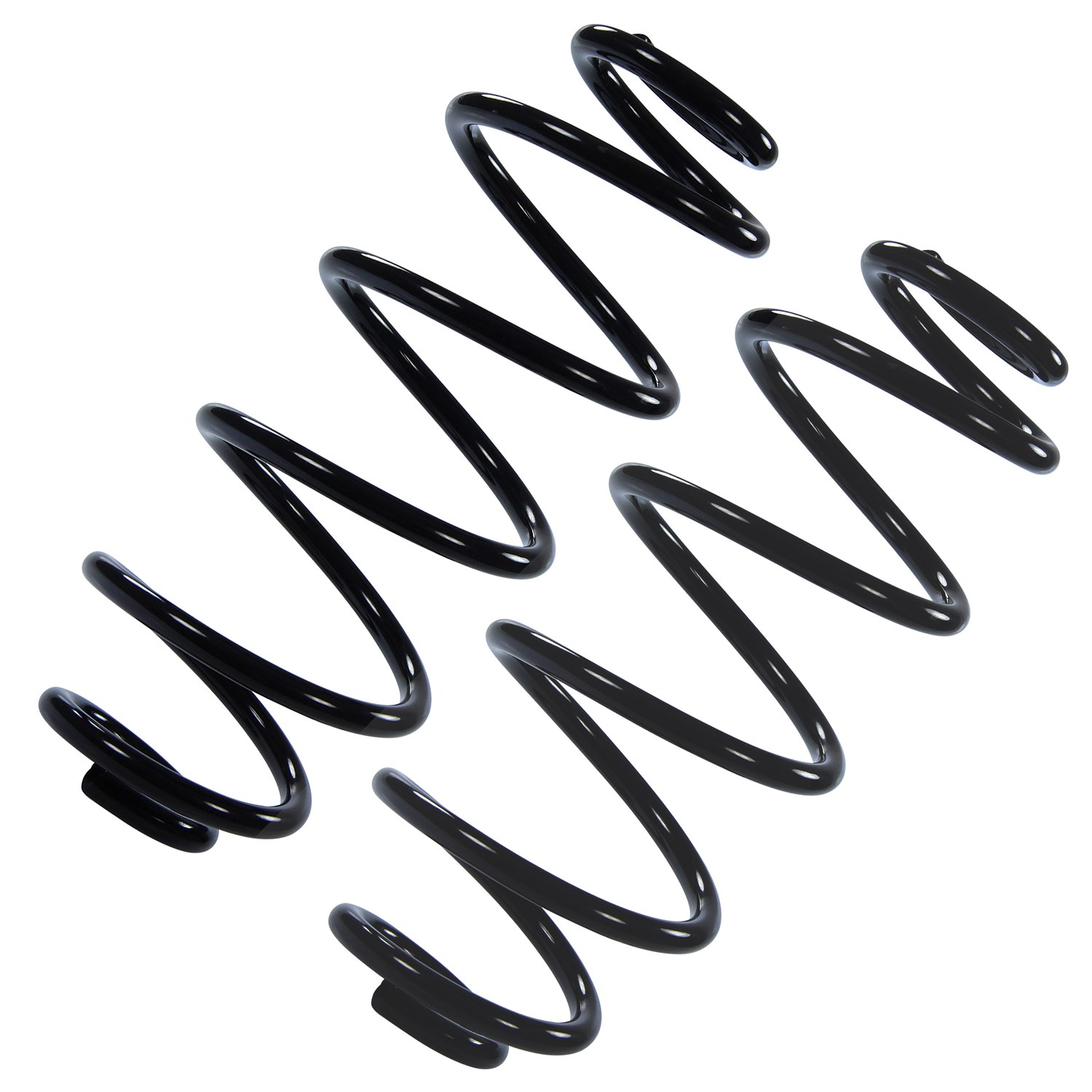 Bestprice 2x Fahrwerksfeder Hinterachse [Hersteller-Nr. 34001203] für Renault