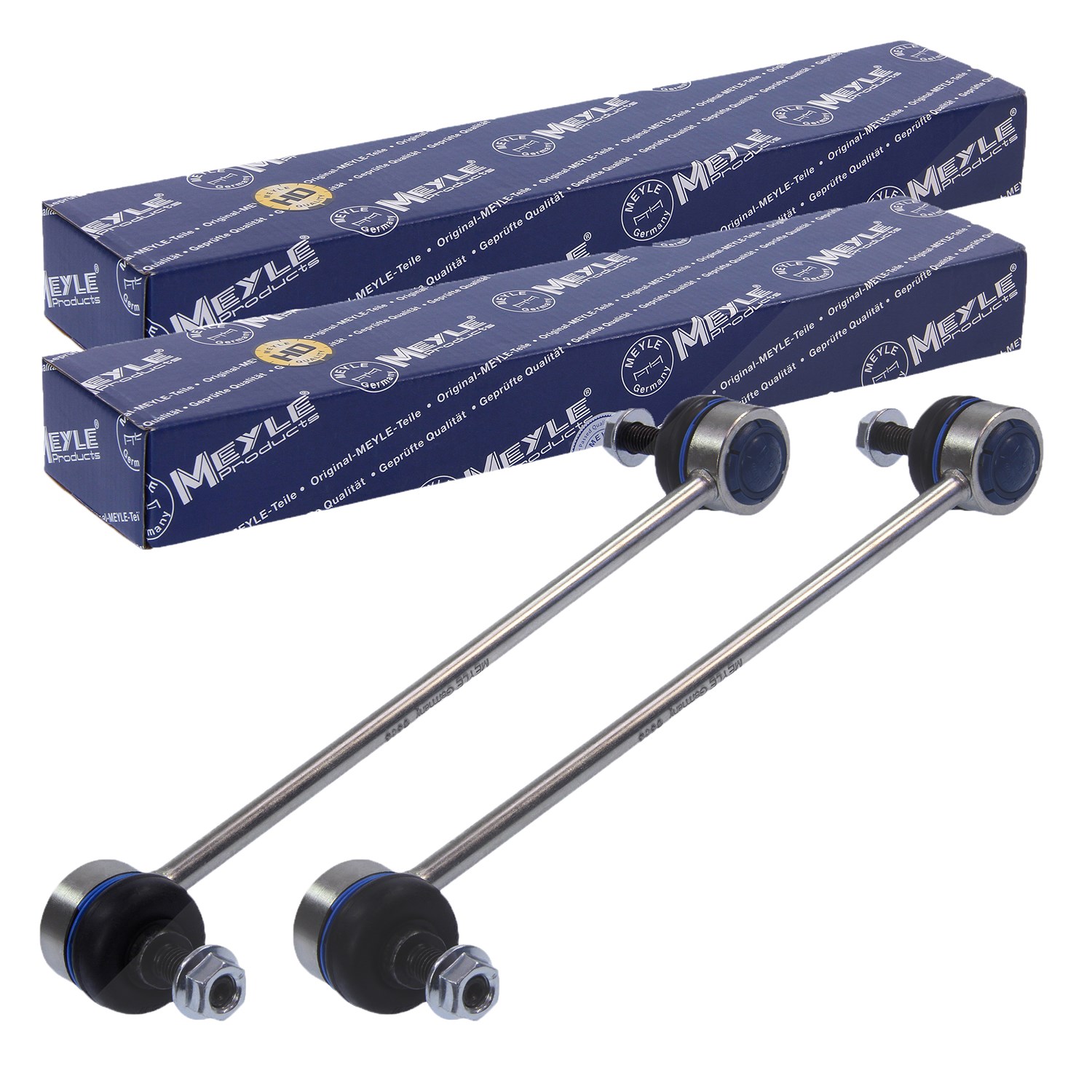 Meyle 2x Koppelstange / Pendelstütze Vorderachse [Hersteller-Nr. 1160600000/HD] für Audi, VW, Skoda, Seat