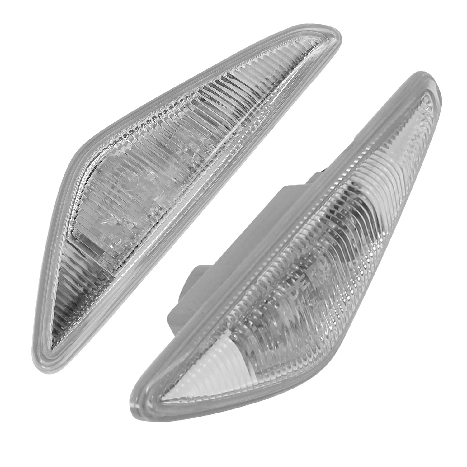 Bestprice 2x LED Blinker weiß seitlich mit Lampenträger [Hersteller-Nr. 34001304] für BMW