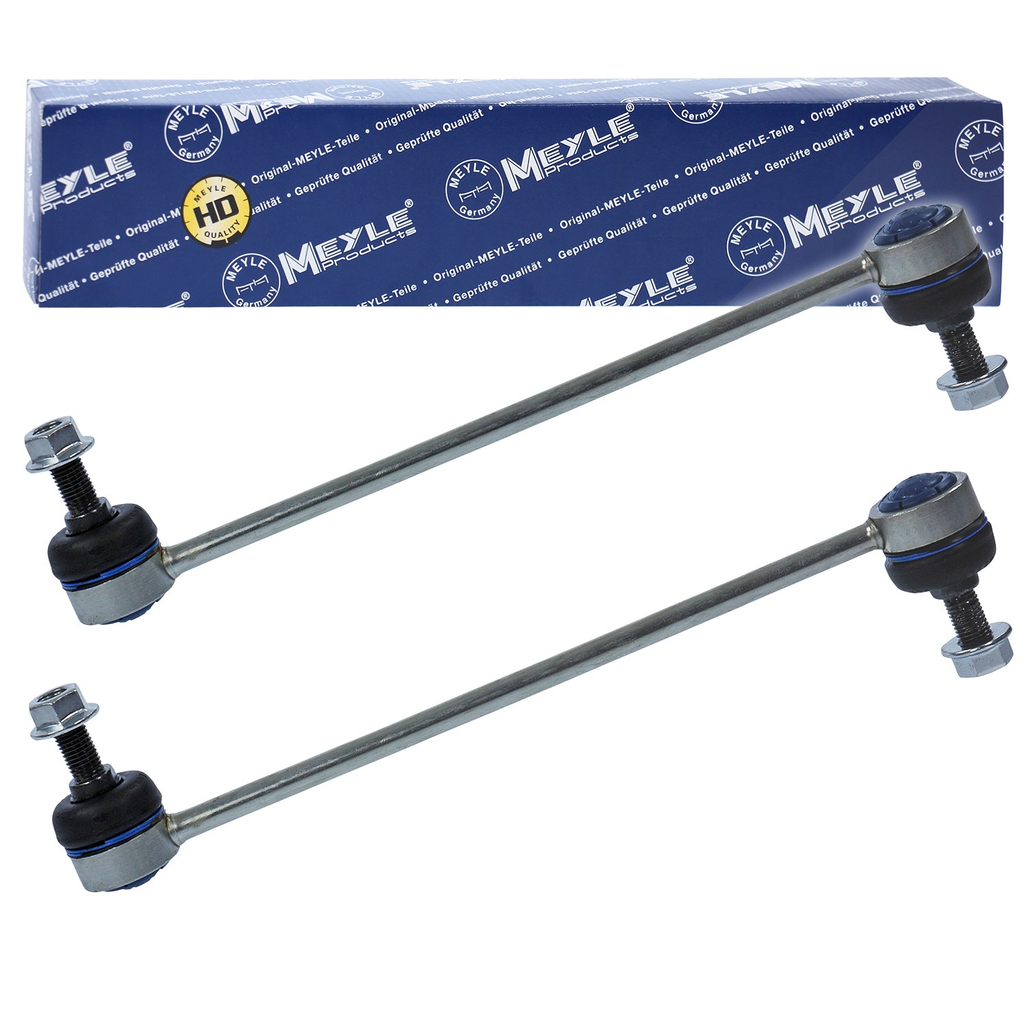 Meyle 2x Koppelstange/ Pendelstütze Vorderachse [Hersteller-Nr. 6160600003/HD] für Vauxhall, Chevrolet, Saab, Opel