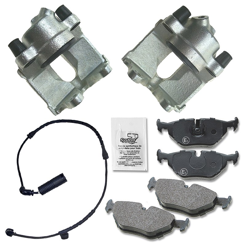 Bestprice Satz Bremsbeläge + Bremssättel Vorderachse [Hersteller-Nr. 34001991] für BMW