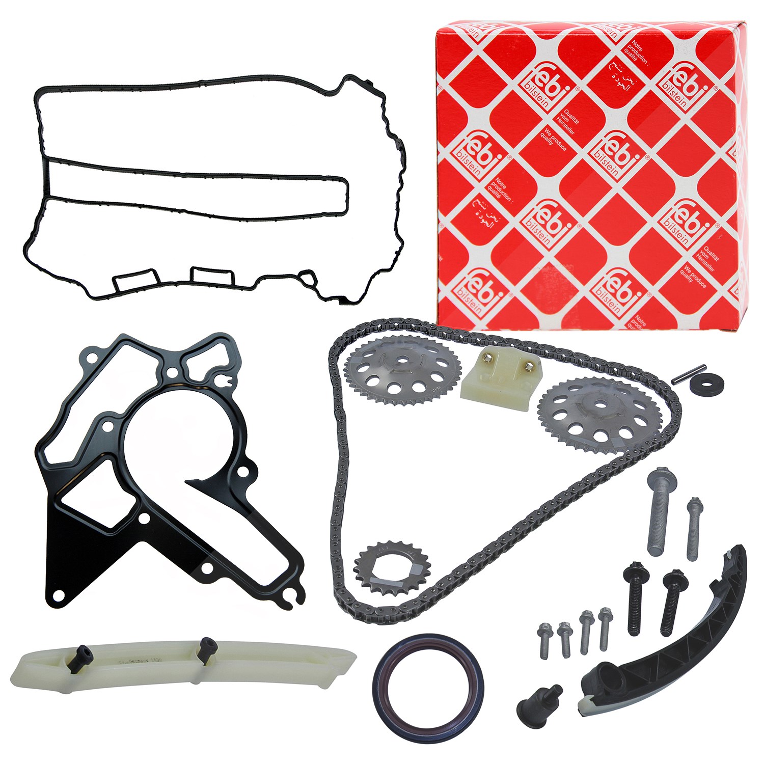 Febi Bilstein Satz Steuerkettensatz [Hersteller-Nr. 34002423] für Opel
