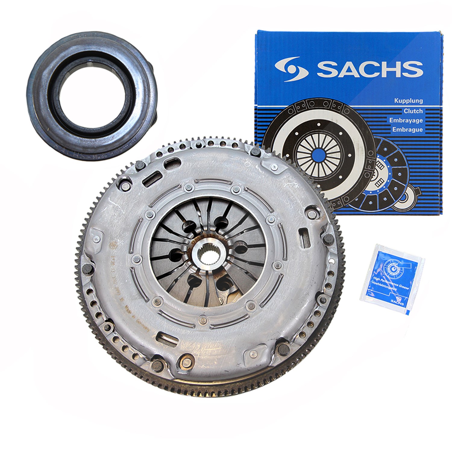 Sachs Kupplungssatz inkl. Zweimassenschwungrad [Hersteller-Nr. 34004350] für Seat, VW, Skoda, Audi