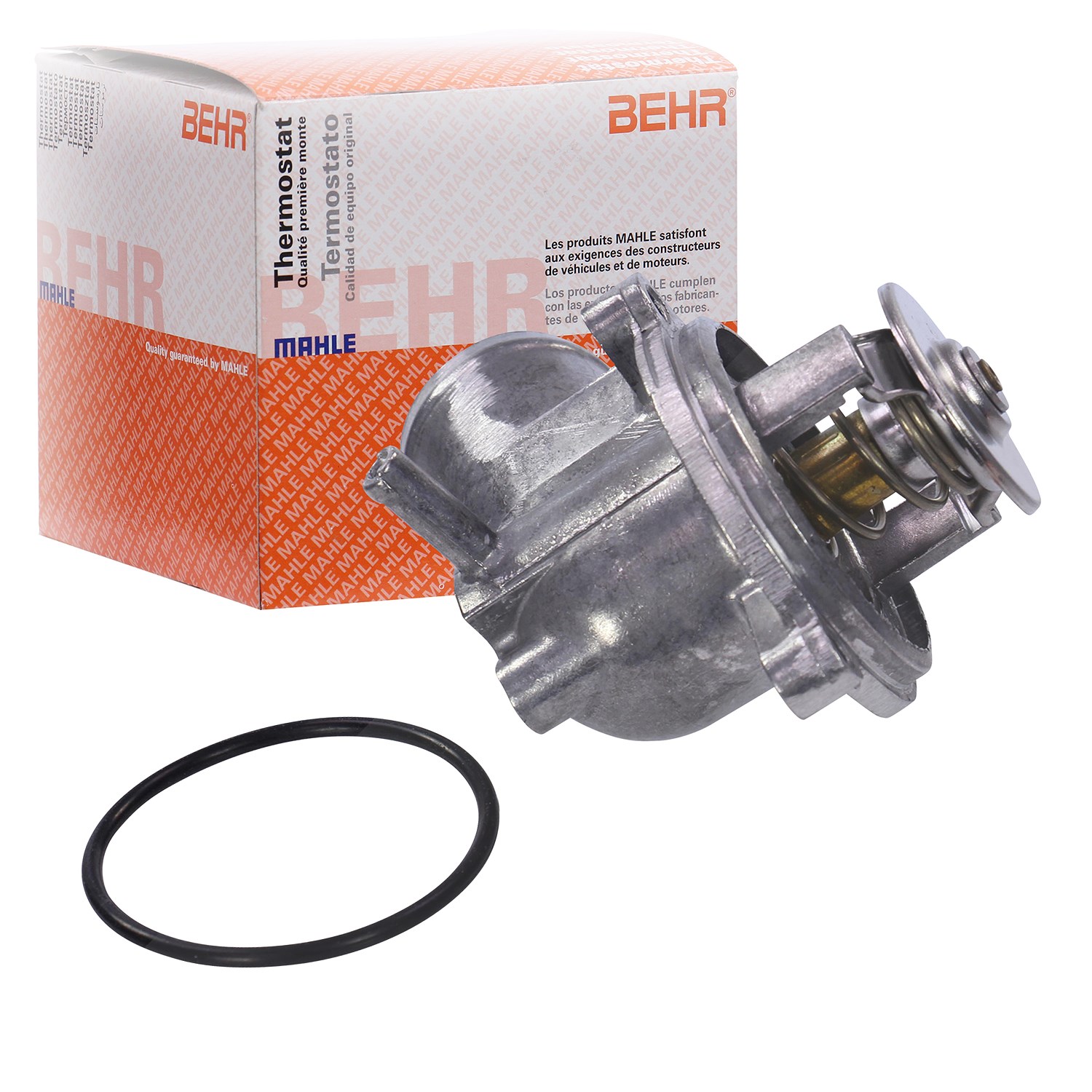 Mahle Thermostat mit Dichtung 87 °C [Hersteller-Nr. TI2187] für Mercedes-Benz, Ssangyong, VW, Daewoo