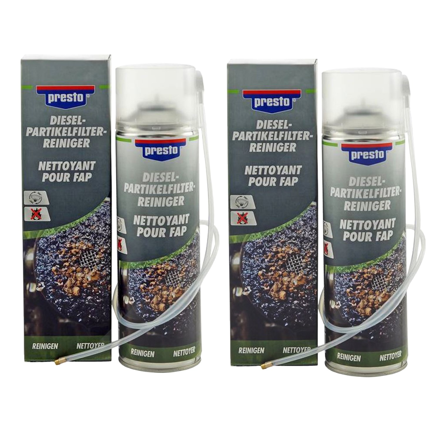 Presto 2x 400ml Dieselpartikelfilter-Reiniger [Hersteller-Nr. 416613]