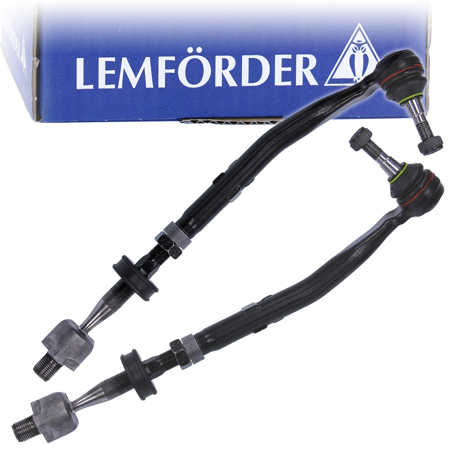 Lemförder 2x Spurstange, komplett mit Kopf [Hersteller-Nr. 10701828] für BMW