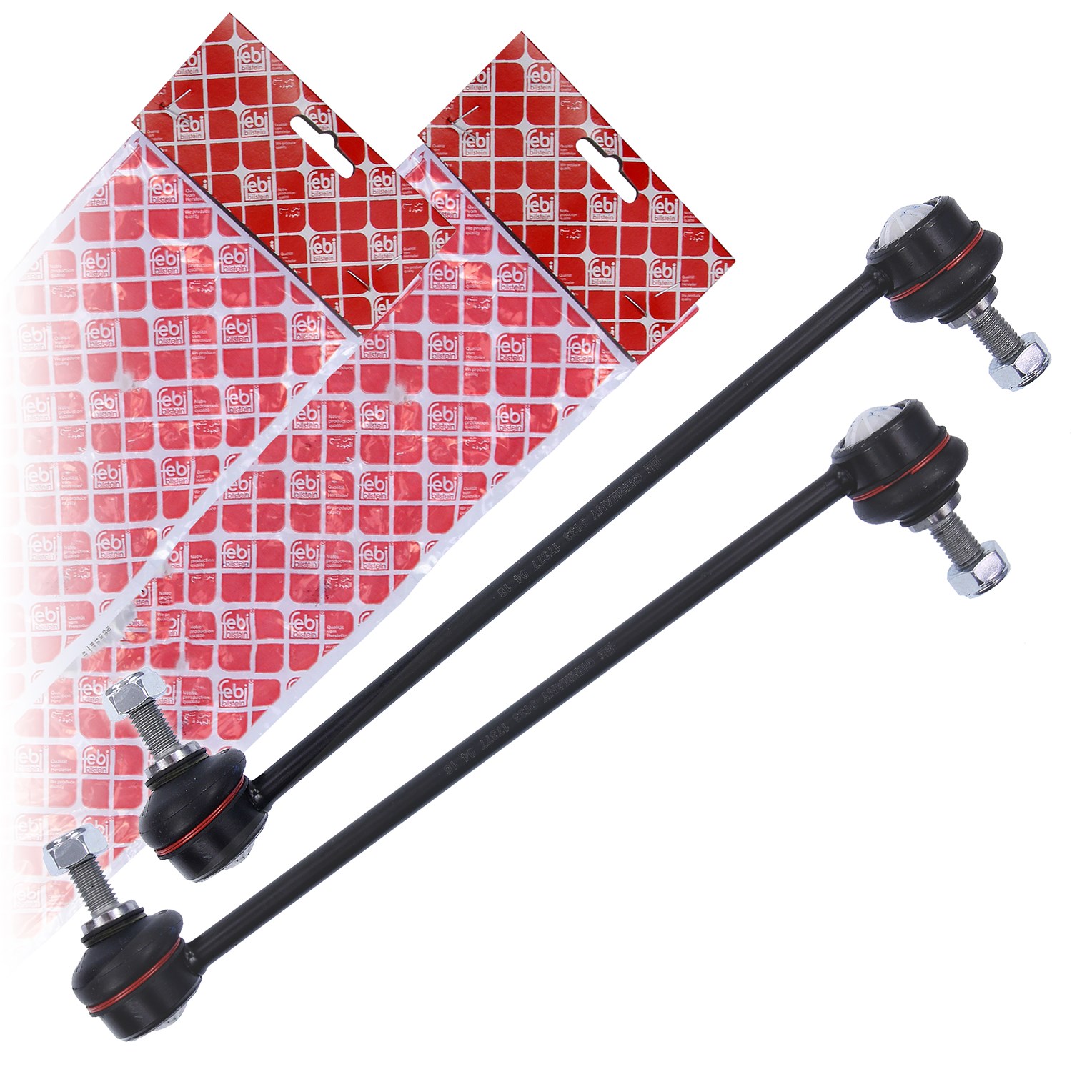 Febi Bilstein 2x Koppelstange/Pendelstütze [Hersteller-Nr. 17377] für BMW